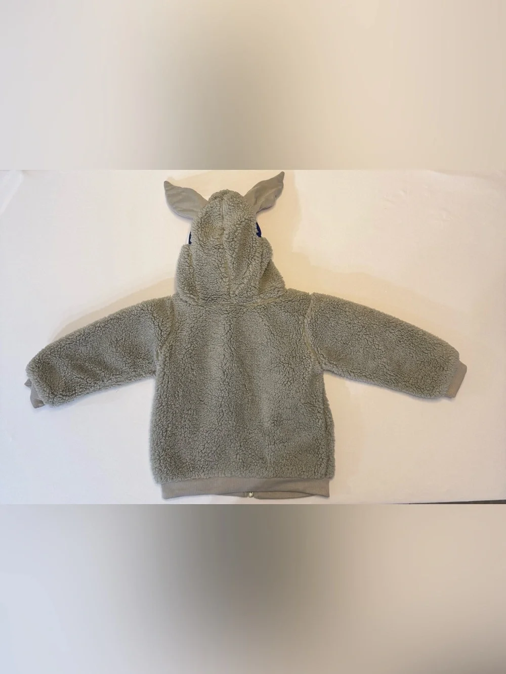 Space Jam Bugs Bunny Sherpa Fleece Jacket Gray Toddler 2T